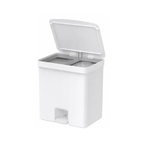 Lixeira Trium Pedal 20L 4200 Branco Ou