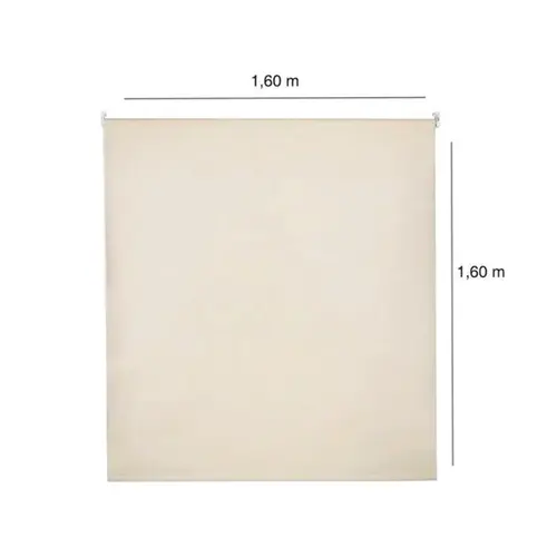 Persiana Nouvel Blackout 160x160m Bege Evolux