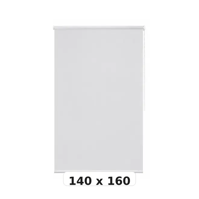 Persiana Nouvel Blackout 140x160m Branca Evolux
