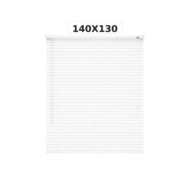 Persiana Off PVC 25mm Branca 140x130 Evolux