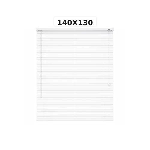 Persiana Off PVC 25mm Branca 140x130 Evolux