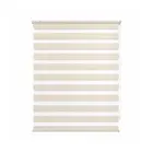 Persiana Zebra Bege Linho Dupla Rolo 140x160cm Evolux