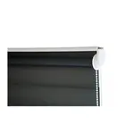Persiana Zebra Preta Dupla Rolo 120x160cm Evolux