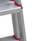 Escada de Aluminio com 05 Degraus Duplos Pratica com Reforço e Trava ArtFactory