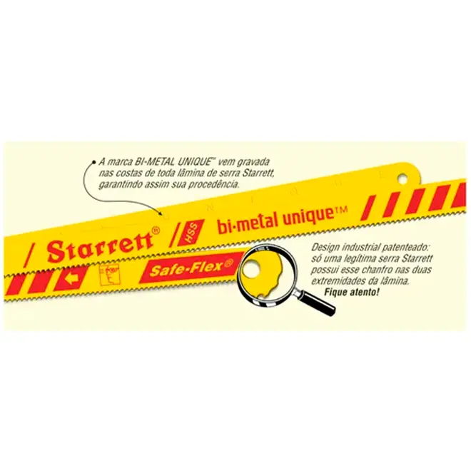 Serra BI- Metálica 24 Dentes Starret