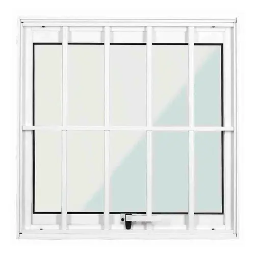Janela Maxim-Ar com grade 60x60cm Branco Lux
