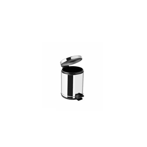 Lixeira com Pedal 4,5 Litros Aço Inox 3505 Viel