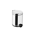 Lixeira com Pedal 10,5 Litros Aço Inox 3567 Viel