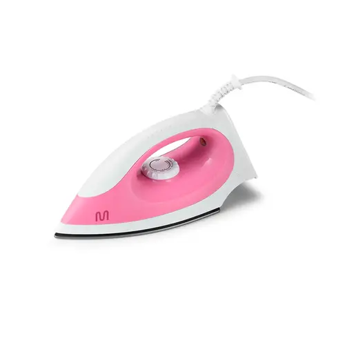 Ferro De Passar Seco Rosa 127V 1200W Multilaser