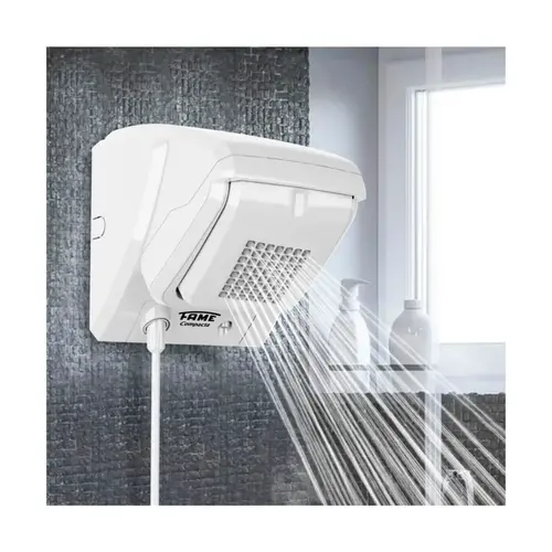 Chuveiro Ducha Compacta Eletrônica Branco 220V 6.500W Fame