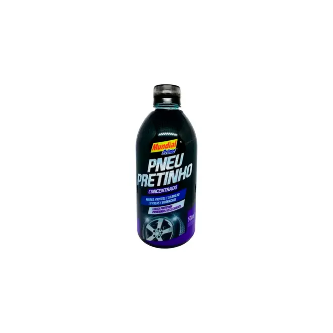 Limpa Pneu Pretinho 500ml Mundial Prime