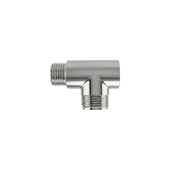 Adaptador Conector T Para Tanque Máquina De Lavar 1/2" Metal Garden