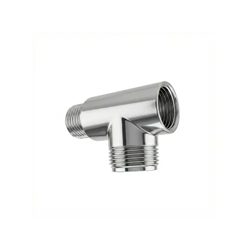 Adaptador Conector T Para Tanque Máquina De Lavar 1/2" Metal Garden