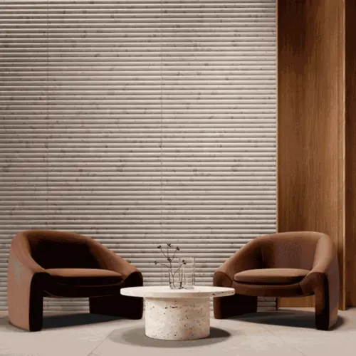 Revestimento 45x90 Acetinado Canel Dorcia Terrazzo Beige Cx 2,00 m² Incesa
