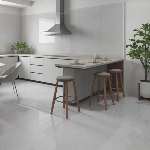 Piso 60x60 Polido Princess Cinza Retificado Cx 2,15m²  Formigres