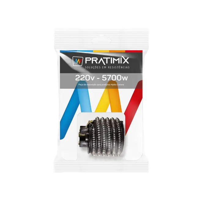Resistência para Hydra Gorducha 4T 5700W 220V Pratimix