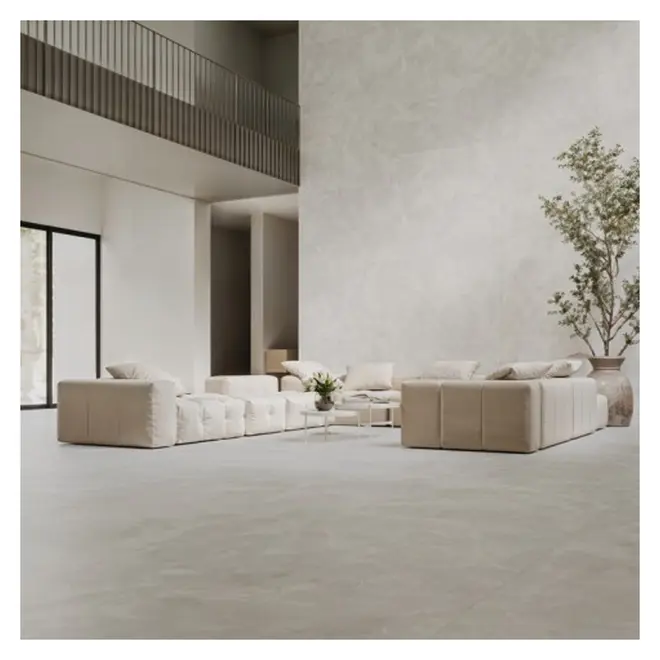 Porcelanato 100x100 Polido Nuvola Bianco Satin Cx 3,00m² Biancogres