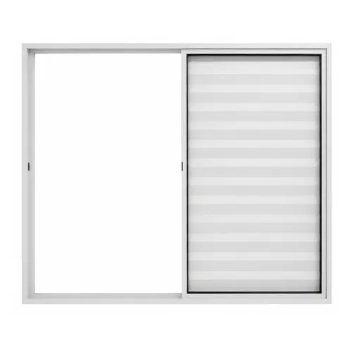 Veneziana 3 Folhas 100x120 Light Branco Sem Grade Lux