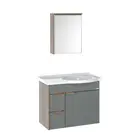 Kit Gabinete Banheiro Capri 55Cm Moss Absoluto Ajr
