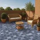 Piso 60x60 HD Stone Marine Blue 61552 Cx2,58m² Embramaco