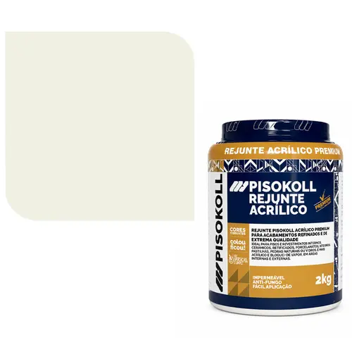 Rejunte Acrilico Corda 2kg Pisokoll