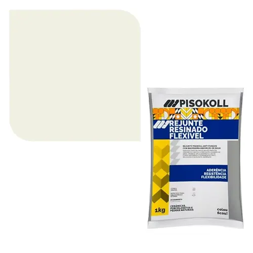 Rejunte Resinado Flex Corda 1kg Pisokoll