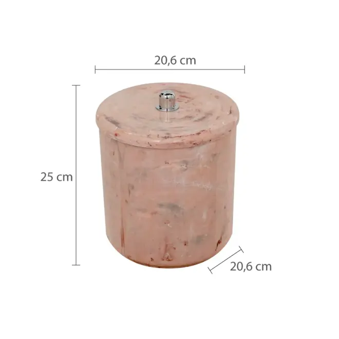 CESTO MULTIUSO 6L BEGE MARMORIZADO ASTRA