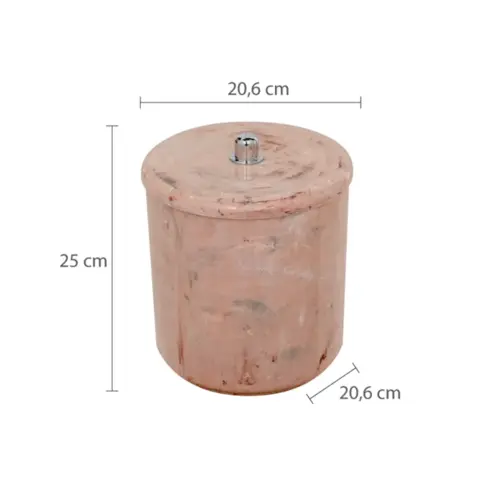 CESTO MULTIUSO 6L BEGE MARMORIZADO ASTRA