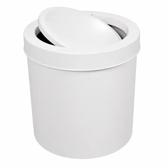 CESTO MULTIUSO BASCULANTE 6L BRANCO ASTRA