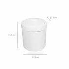 CESTO MULTIUSO BASCULANTE 6L BRANCO ASTRA