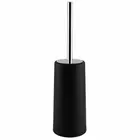 ESCOVA SANITARIA REDONDA HASTE INOX PRETA ASTRA