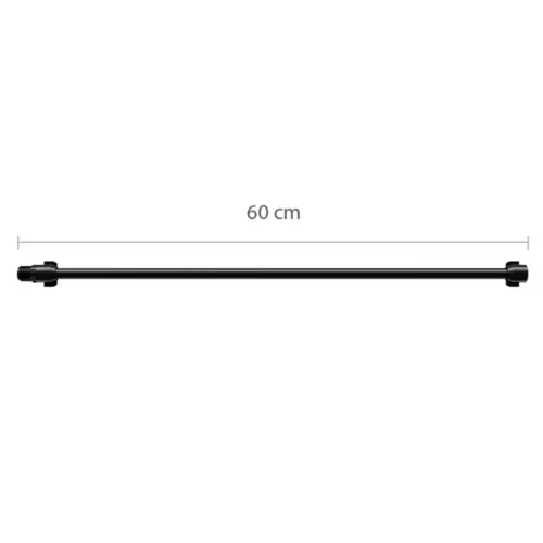 ENGATE FLEXIVEL PVC 1/2 60CM PRETO ASTRA