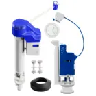 MECANISMO COMPLETO UNIVERSAL P/CAIXA ACOPLADA DUPLO BRANCO ASTRA