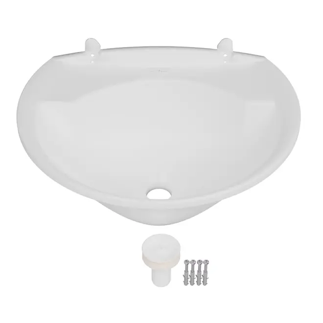 LAVATORIO PLASTICO 3,8L 36X28CM BRANCO ASTRA