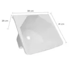 TANQUE PLASTICO 18L 41X38 BRANCO ASTRA