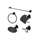 Kit 5 Peças Preto Inox Stander SSMetais