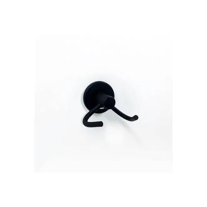 Cabide Duplo Preto Stander SSMetais