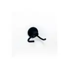 Cabide Duplo Preto Stander SSMetais