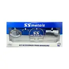 Kit 5 Peças Cromado Inox Stander SSMetais