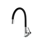 Torneira de Cozinha ABS Mesa 6743 Flexível Black Deckcasa