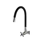 Torneira de Cozinha ABS Parede 6743 Flexível Black Deckcasa