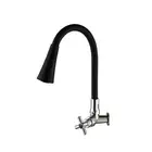 Torneira de Cozinha ABS Parede 6745 Jato Duplo Black Deckcasa