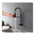 Torneira de Cozinha Gourmet Fria Parede Black Fosco Deckcasa
