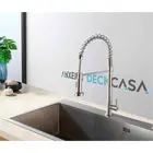 Torneira de Cozinha Gourmet Fria Mesa 1962 Escovada Deckcasa