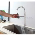 Torneira de Cozinha Gourmet Fria Mesa 1962 Escovada Deckcasa