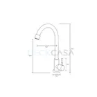 Torneira de Cozinha Mesa 6603 Black Deckcasa