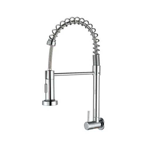 Torneira de Cozinha Gourmet Fria Parede Cromada Deckcasa