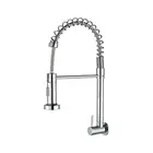 Torneira de Cozinha Gourmet Fria Parede Cromada Deckcasa