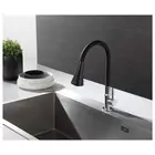 Torneira de Cozinha de Mesa 6607 com Jato Duplo Black Deckcasa