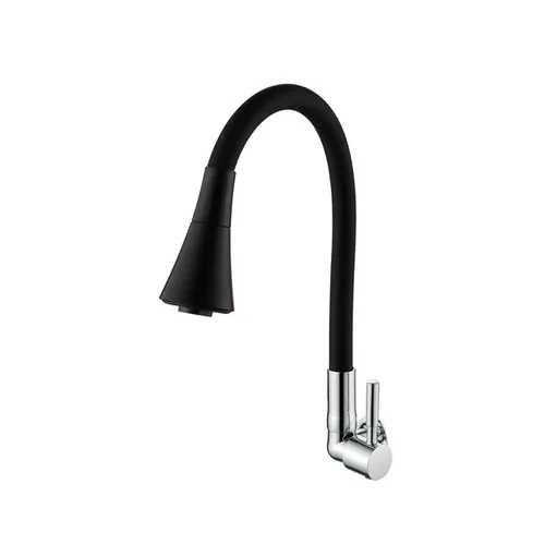 Torneira de Cozinha Parede 6607 Jato Duplo Black Deckcasa